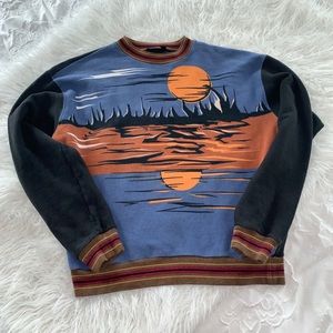 Prada SS14 Sunset Crewneck